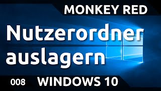 Windows 10 Benutzerordner auslagern [upl. by Codie]