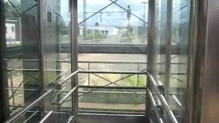 Tepper hydraulic glass elevator at Emden central station [upl. by Berardo]