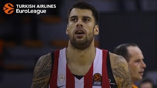 Georgics Printezis 1000 twopointer in EuroLeague career [upl. by Aicercul682]