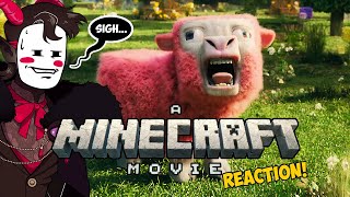 Minecraft Fan Reacts to the Minecraft Movie Teaser Trailer  REACTION [upl. by Otsugua63]