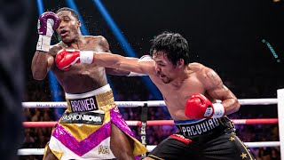 Pacquiao vs Broner FULL FIGHT January 19 2019  PBC on Showtime [upl. by Seow453]