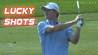 Luckiest Shots in Golf History 1 in a Million [upl. by Asil274]