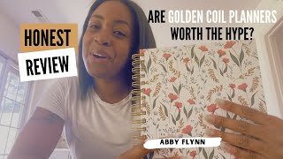 My Honest Golden Coil Planner Review Is It Worth the Hype [upl. by Kalbli]