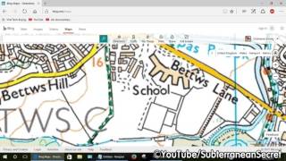 How to Find Public Footpaths in the UK Using Bing Maps [upl. by Nahtanaj]