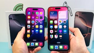 iPhone 16 Pro vs iPhone 16 Pro Max Size Comparison [upl. by Cheslie302]