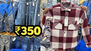 JEANS WHOLESALE MARKET IN AHMEDABAD  S S GARMENT  SHIRT MANUFACTURER [upl. by Airlie955]