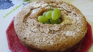 Dolci Ricette Ciambella Soffice alluva con succo di frutta alluva senza burro [upl. by Auqinal]