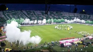 LA MEJOR SALIDA DE ATLNACIONAL FINAL COPA LIBERTADORES 2016 [upl. by Spearman]