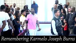 Celebrating The Life Of Karmelo Joseph Burns [upl. by Ayak]