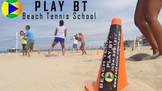 Beach Tennis Beginners Class Level 1 [upl. by Goltz781]