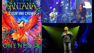 Santana with COUNTING CROWS 2024 quotOnenessquot Tour announced [upl. by Leahicm967]