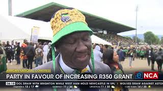 ANC in favour of increasing R350 grant [upl. by Ahtelrac]