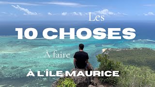 Les 10 choses à faire à lîle Maurice 🇲🇺 [upl. by Elwood]