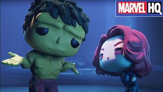 Marvel y Funko  Corto Situación difícil  Marvel HQ España [upl. by Hassadah]