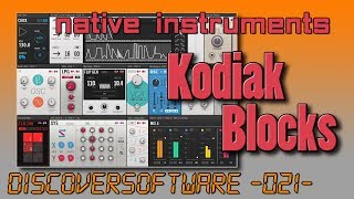 DiscoverSoftware  Native Instruments  Kodiak Blocks [upl. by Crary558]