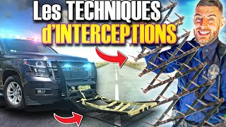 Les techniques dinterceptions utilisées dans les POURSUITES par la POLICE américaine [upl. by Reema]