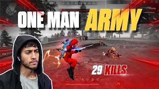 AWM POWER 😱 29 Kills SOLO VS SQUAD GAMEPLAY  Free Fire Max [upl. by Lorelle]