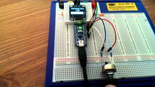 1306 OLED Display My first Arduino program Plz dont be too harsh [upl. by Tonie215]