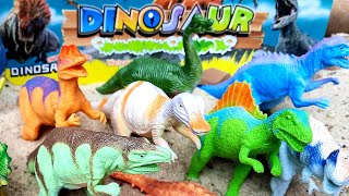 Dinos🦕 DINOSAURIO🦖SUPER JUGUETES DIVERTIDOS 🚨 REX TRICERATOPS TERODACTILO ETC 🔥 [upl. by Goldy]