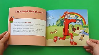 Letterland Story Corner  Red Robot and the recycling [upl. by Okihcim]