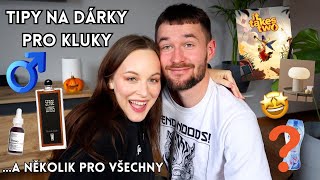 TIPY NA VÁNOČNÍ DÁRKY PRO KLUKY  několik věcí pro VŠECHNY originální tipy co doporučuju [upl. by Harriett]