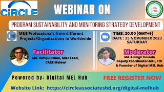 15Webinar Recording on Program Sustainability and Monitoring Strategy Development  Digital MEL Hub [upl. by Lonna]