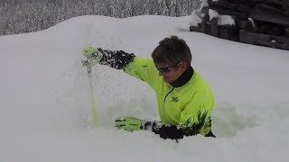 Skatingschule Scherrer in Obertilliach mehr als 2Meter Schnee [upl. by Ahsiadal573]