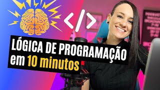 Lógica de programação por onde começar  Guia RÁPIDO de estudos completo para INICIANTES [upl. by Airtemed]