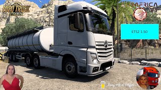 Euro Truck Simulator 2 150 Eurafrica v3 by MXTrucker 150 New Version  DLCs amp Mods [upl. by Nivrad860]