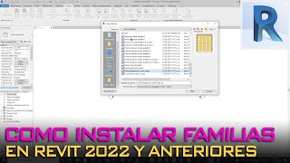 INSTALAR LIBRERIAS EN REVIT 2022 [upl. by Hagi]