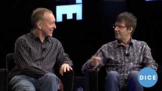 Cerny Games Mark Cerny Raw Thrills Eugene Jarvis Zyngas Mark Turmell  DICE 2014 Summit [upl. by Ecnarepmet]