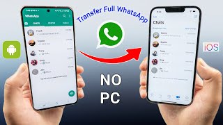 No PC Transfer WhatsApp to iPhone 16 in minutes 2024 WhatsApp Transfer [upl. by Leong]