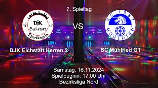 DJK Eichstätt Herren 2  SC Mühlried G1 [upl. by Berlauda696]