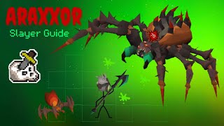 Araxxor Slayer Guide  MidHigh tier Gear [upl. by Middlesworth]