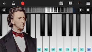 CHOPIN NOCTURNE OP 9 NO 2PERFECT PIANO ANDROID FÁCIL [upl. by Devlen376]