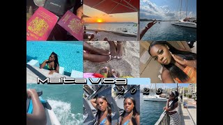 MALTA VLOG Girls Trip Cocktails Sunsets Jet Skis amp Enjoyment [upl. by Artus]