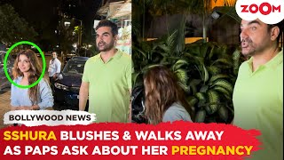 Sshura Khan amp Arbaaz Khan EXPECTING their first child Couple sparks pregnancy rumours [upl. by Ahsikit]