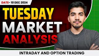 Market Analysis 10 Dec Intraday amp Option Trading Insights for Tuesday [upl. by Rego]