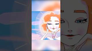 The sun goddess shines on the earth animation anime funny shorts [upl. by Hentrich316]