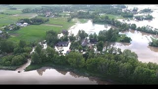 JAMY Wadowice Górne ZERWANA TAMA Premier Morawiecki 22052019 [upl. by Terrena]