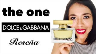 PERFUME THE ONE DE DOLCE amp GABBANA RESEÑA EN ESPAÑOL [upl. by Leftwich]