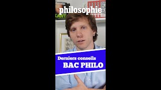 Bac philo  les derniers conseils dun prof avant lépreuve [upl. by Nyral]