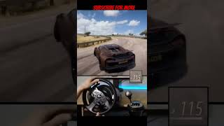 Drag race forza horizon 5 steering wheel gameplay gaming gameplay shorts viral trending vr [upl. by Sukin]