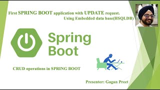 9 How to create UPDATE REQUEST Using SPRING BOOT [upl. by Sardella]