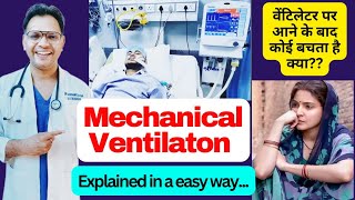 basic of mechanical ventilation ventilátor medicine icu criticalcare neetpg fmge [upl. by Lavena107]