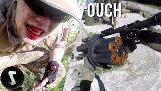 BIGGEST FAILS amp WINS of AIRSOFT 2017 [upl. by Garnette]