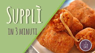 Supplì in 3 minuti  Chef Piero [upl. by Sidalg]