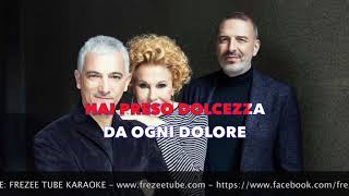 Ornella Vanoni con Bungaro e Pacifico  Imparare ad amarsi  Karaoke con testo [upl. by Tsui]