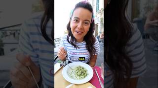 Trying Pesto Genovese in Genoa Italy where it was invented  Watch full video for more [upl. by Malik]