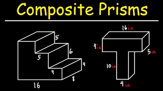 How To Find The Volume of Composite Rectangular Prisms [upl. by Ellenahs]